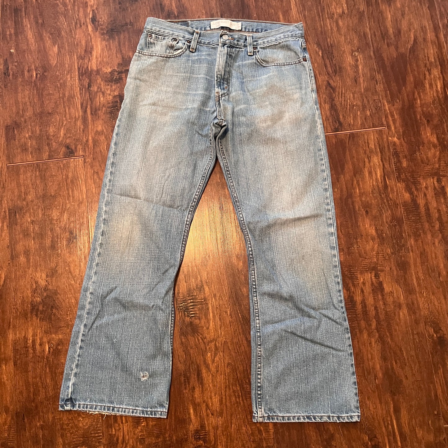 Vintage Levis 527 Low Boot Cut Jeans (W34xL30)