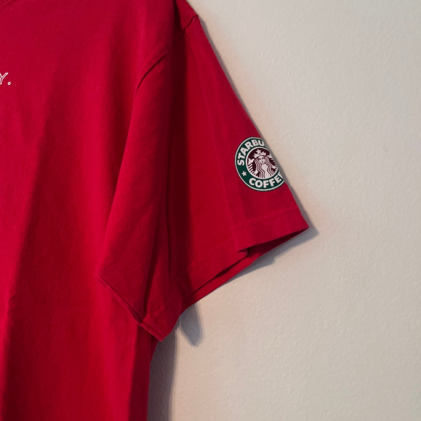 Vintage Starbucks 2004 'Jolly, By Golly' Tee (M)