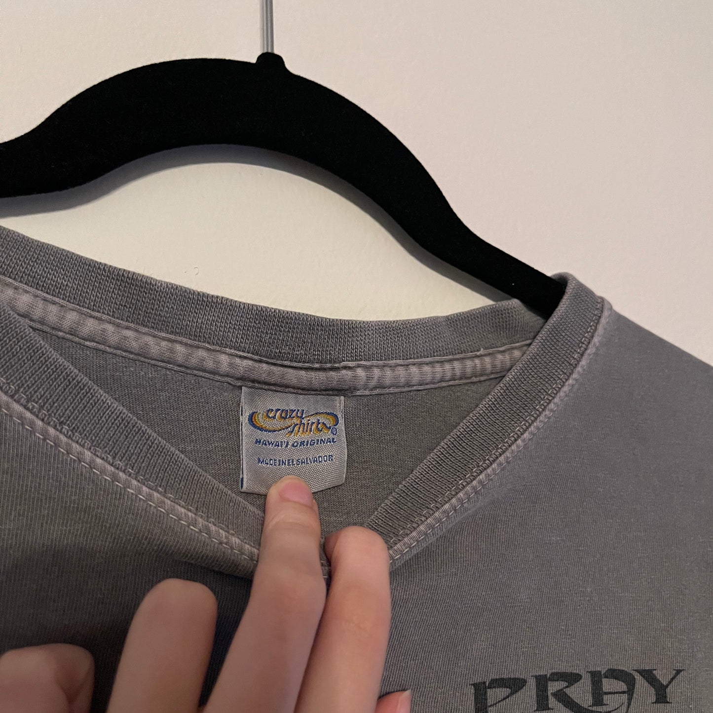 Vintage Aspen Colorado 'Pray for Snow' Tee (M)