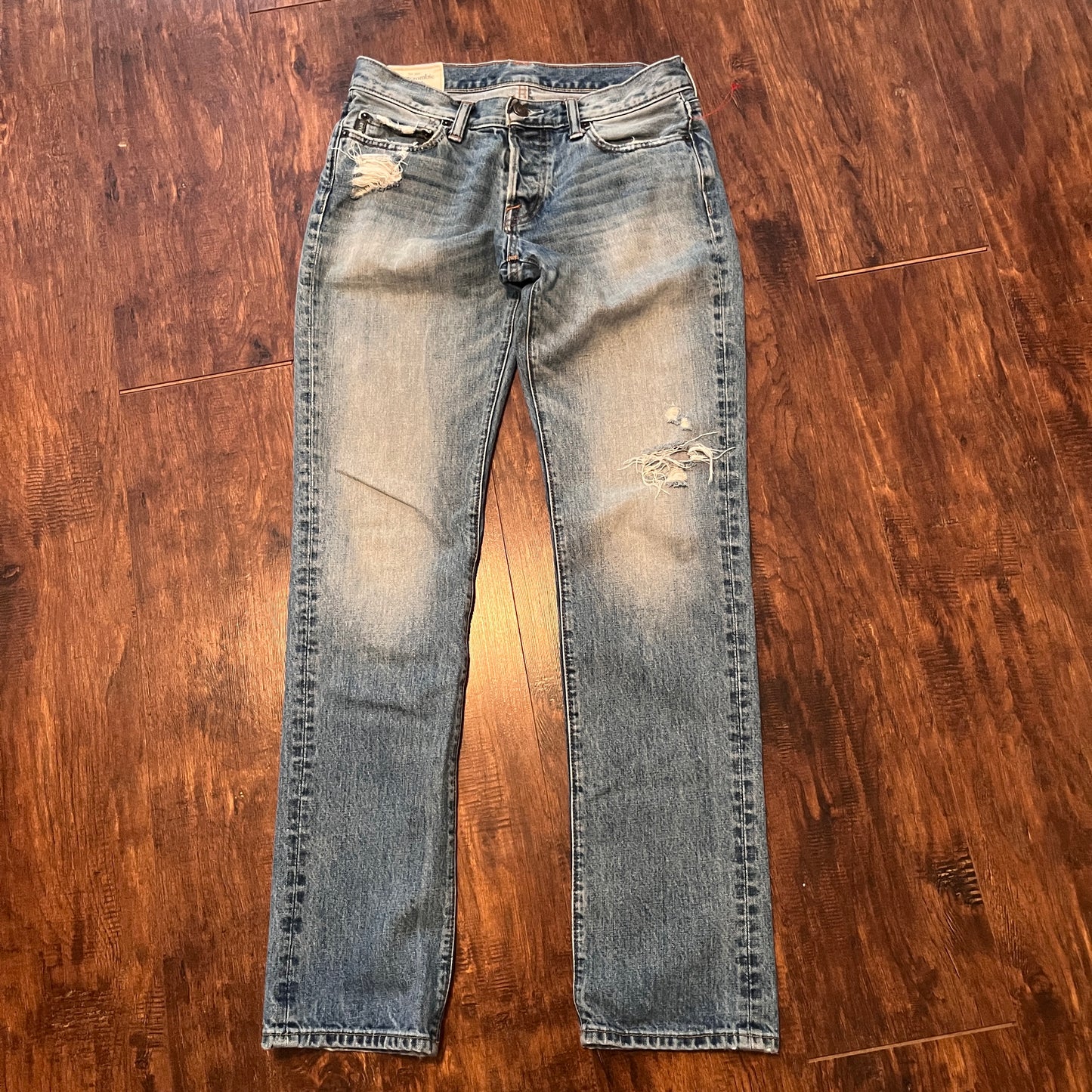 Vintage Abercrombie & Fitch Distressed Jeans (W30xL34)