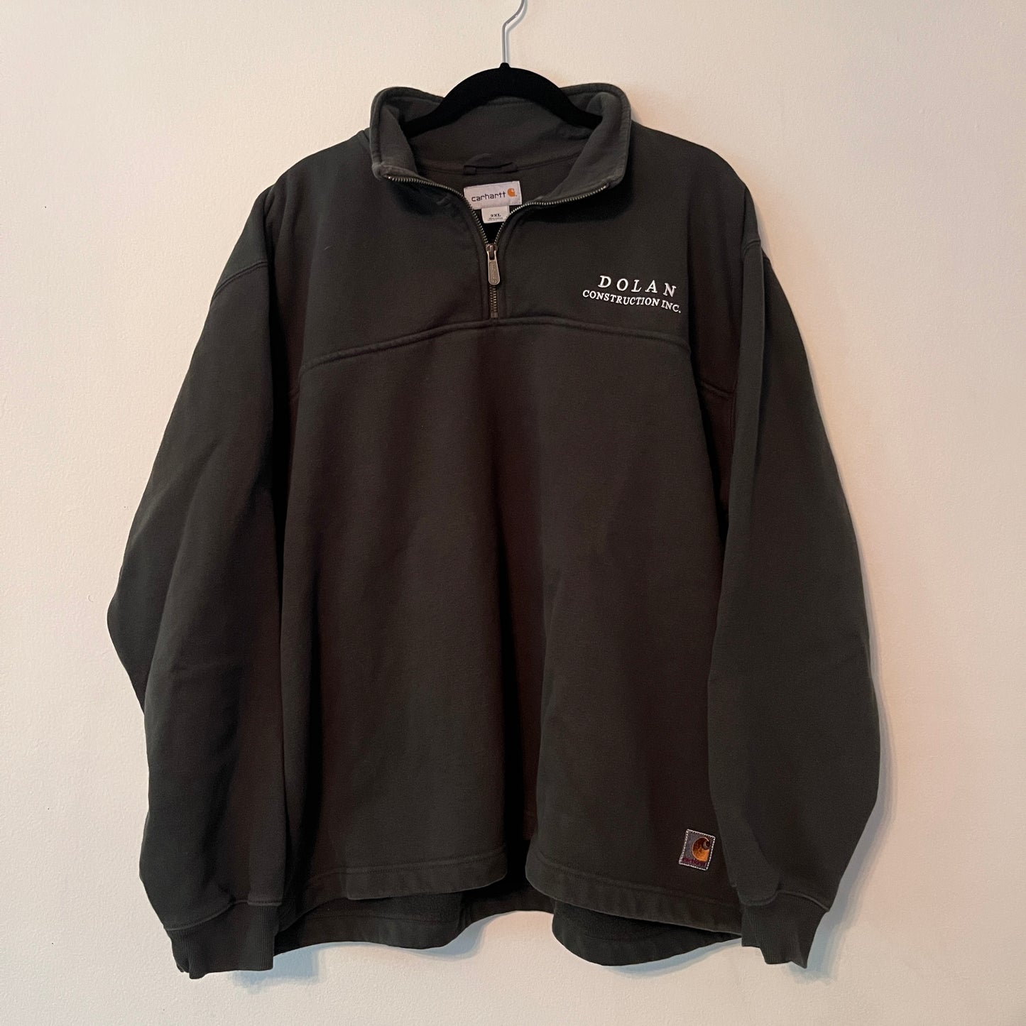 Vintage Carhartt Quarter Zip (XL)