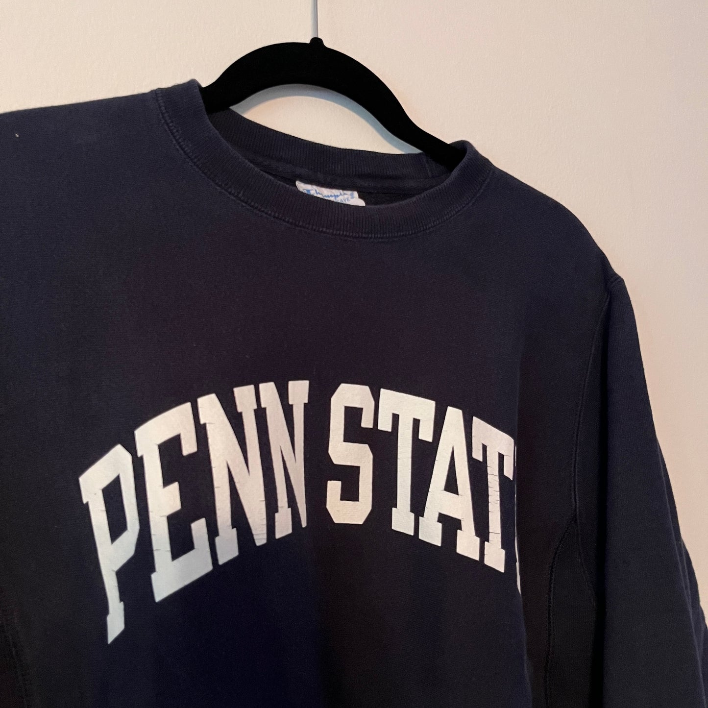 Vintage Champion Reverse Weave Penn State Crewneck (S)