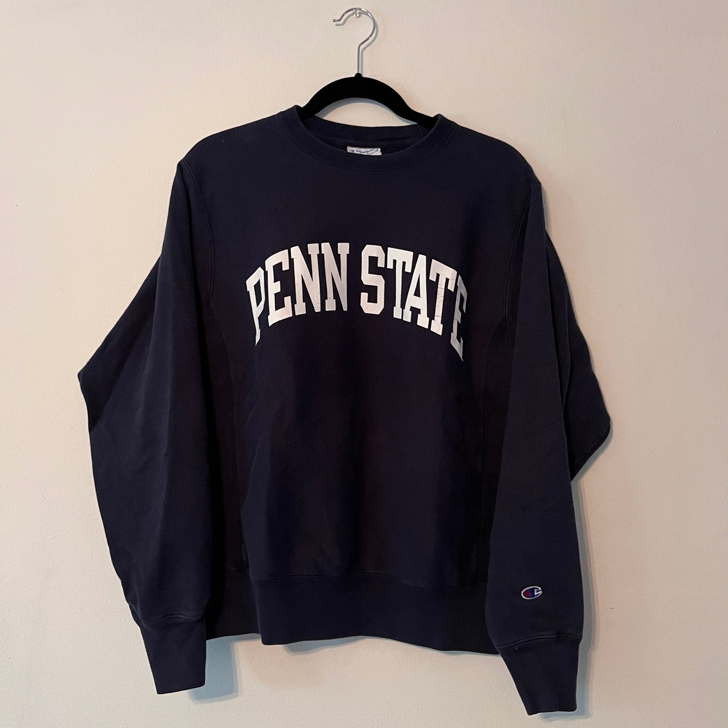 Vintage Champion Reverse Weave Penn State Crewneck (S)