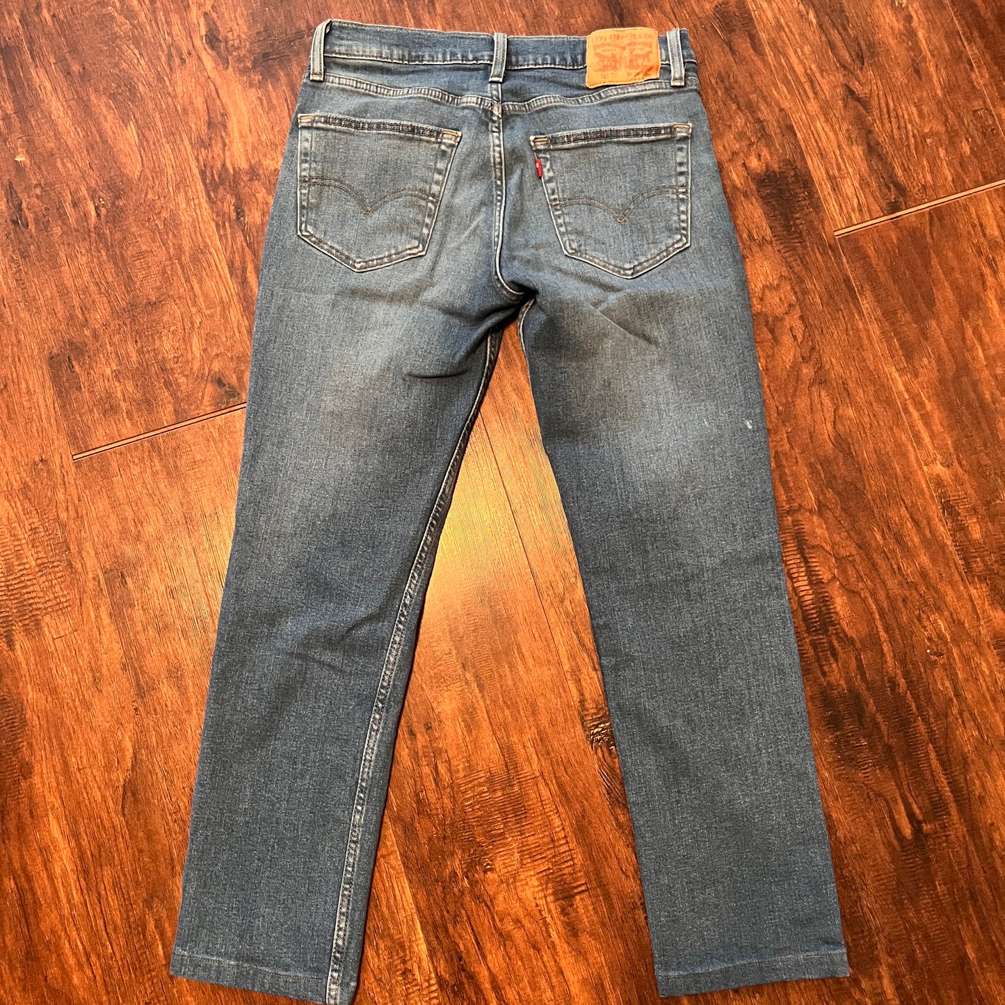 Vintage Levis 511 Mid Wash Jeans (W31xL30)