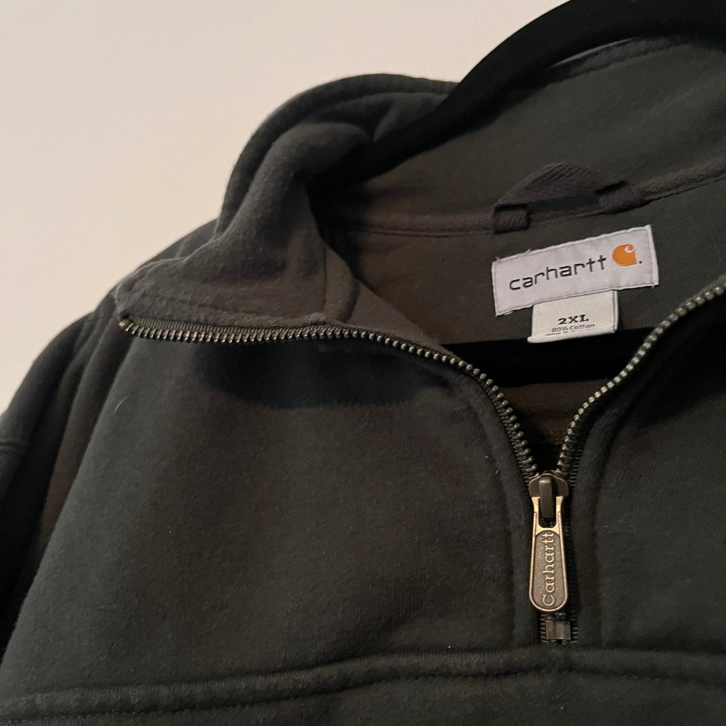 Vintage Carhartt Quarter Zip (XL)