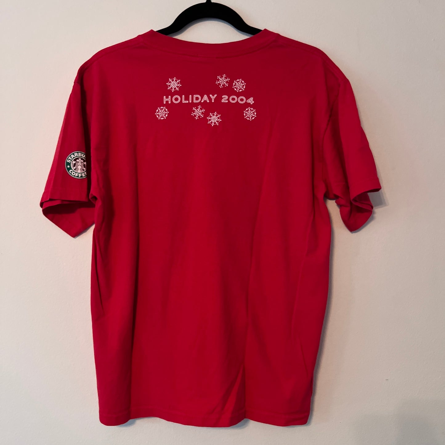 Vintage Starbucks 2004 'Jolly, By Golly' Tee (M)
