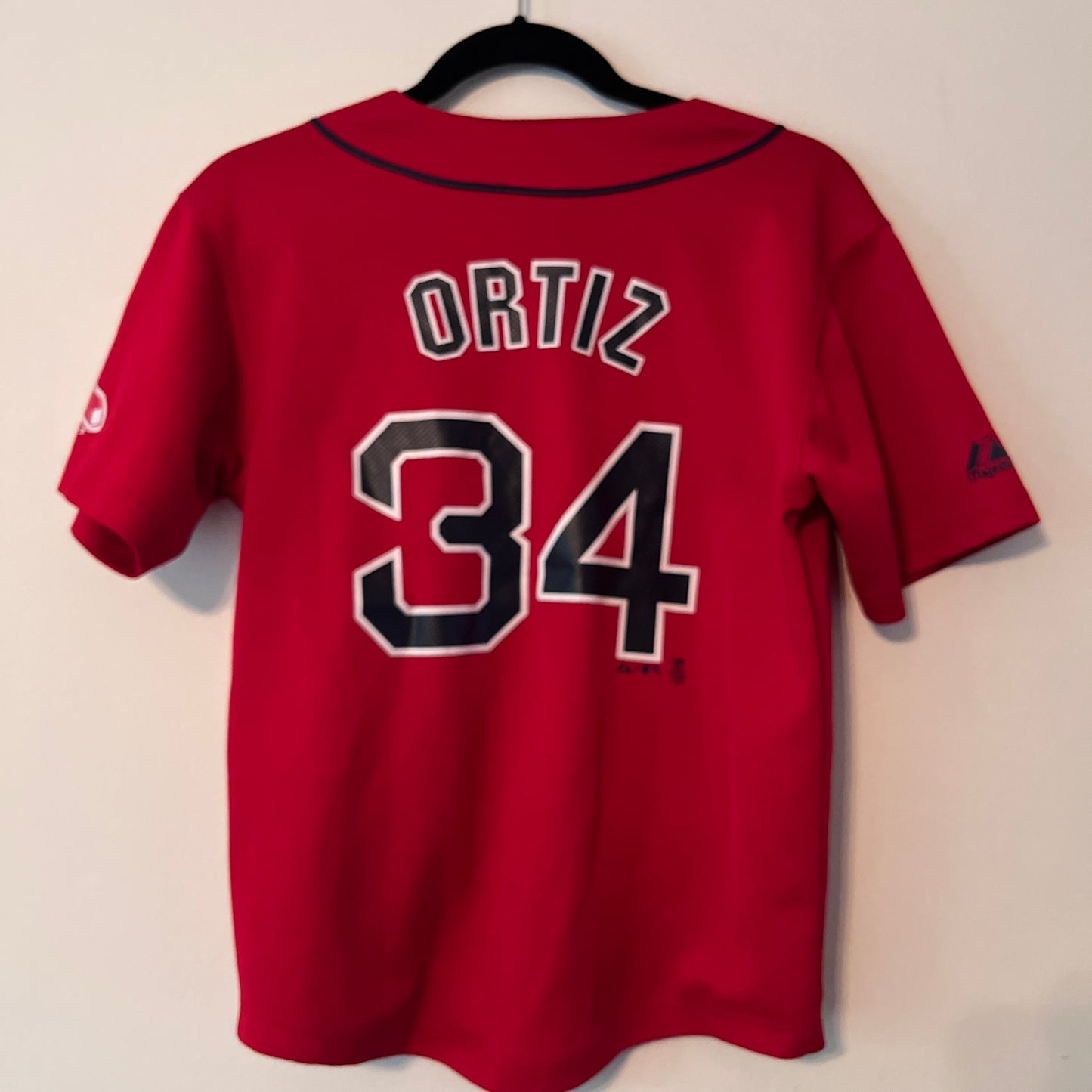 Vintage Majestic MLB Genuine Red Sox Ortiz 88 Jersey (XS)