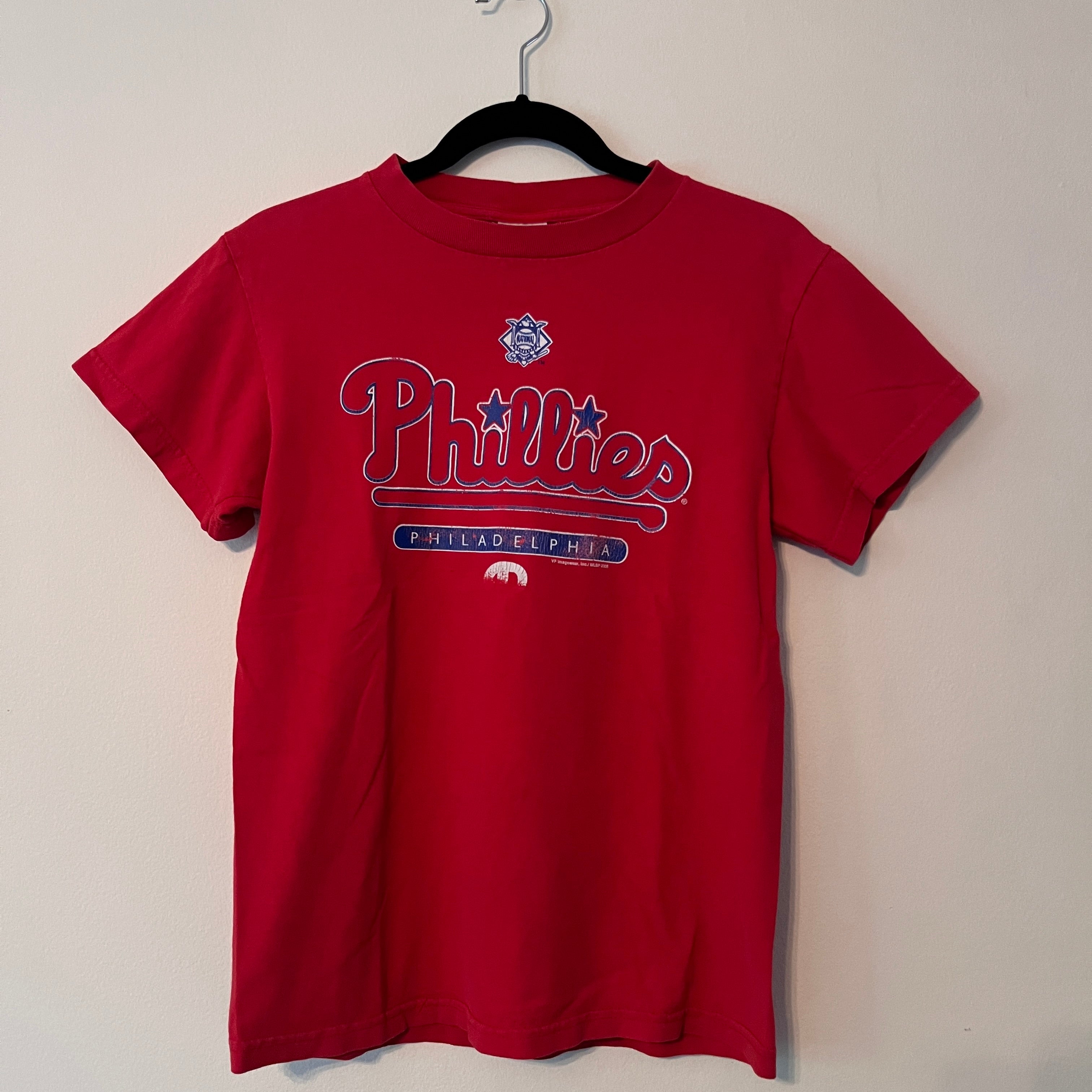 Philadelphia Phillies Lee Sport Red Sewn Logo Team Shirt deals Vintage 90s *READ SIZE*