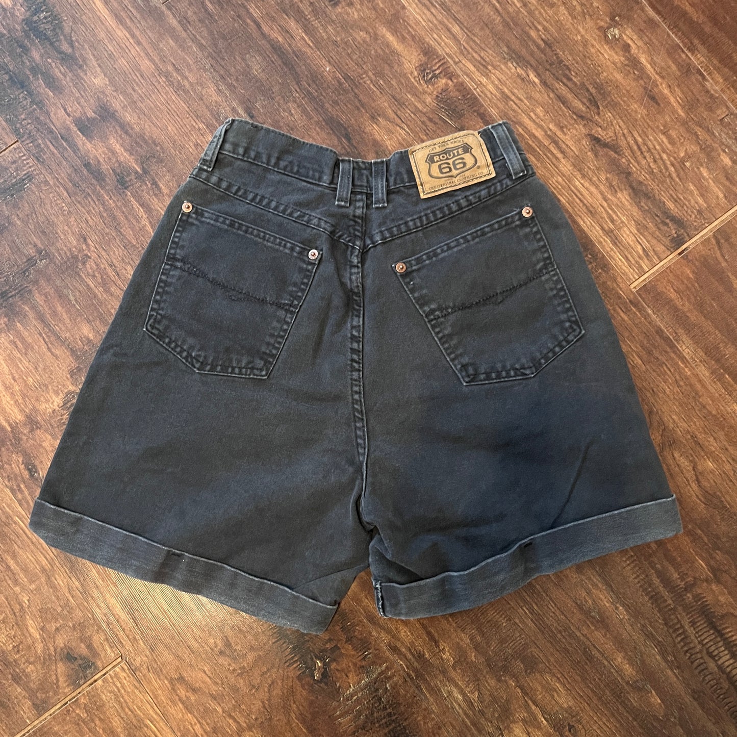 Vintage Route 66 Jean Shorts (Women’s 24)